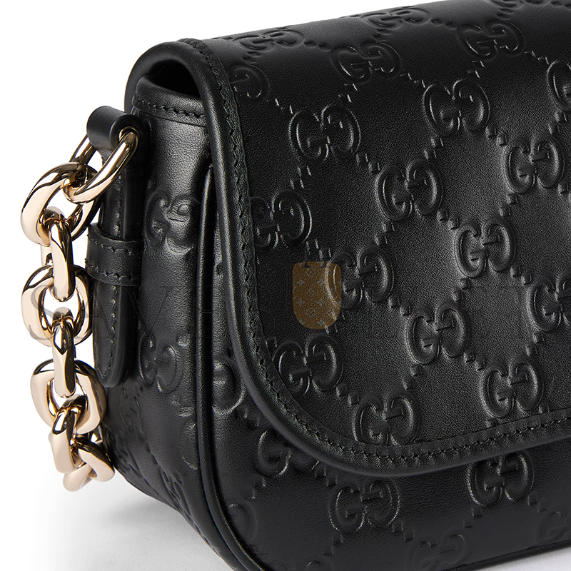 G*u*i gg emblem small shoulder bag 847448 aafdv 1000 (20.5*13*7cm)